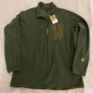 Patagonia Green R1 Air Pullover Size XL